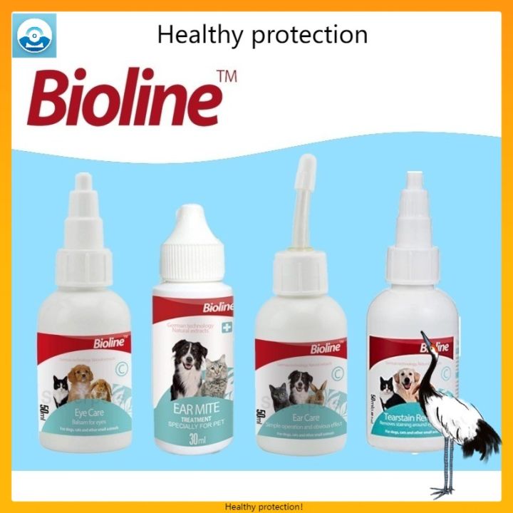 Bioline Earmite treatment 30ml (for dogs and cats) Ear mite drop