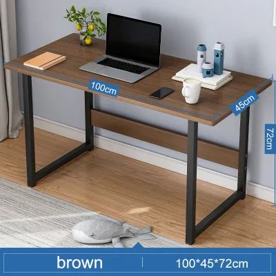 JIAJU 120CM Computer Desk Student Study Table Meja belajar Modern Home Writing Table for Kids Writing Room Office desk 学习桌 办公桌