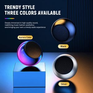EMPIRICAL Metal Portable Bluetooth Speaker Fast Charging TWS Pairing Mini Sound Box Smart Mini Wireless Speaker Outdoor