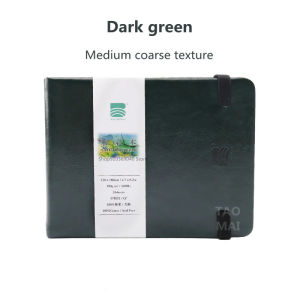 Baohong 100% cotton Pu watercolor paper book 300g 24sheets portable travel watercolor sketchbook acuarelas art supplies
