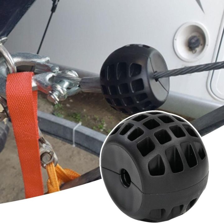 SHED Rubber Hook Winch Stopper Line Save Winch Cable Stopper Winch Guard ATV UTV Cable Stop