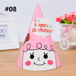 AliMaMa - TOPI KERUCUT ULANG TAHUN - Pesta Ultah Birthday Party Hat Lucu Korea Anak Dekorasi Medan