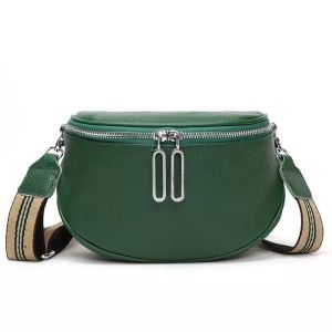 Travel wide shoulder straps womens handbags shoulder bags fashion black 2022 designer Korean saddle bag