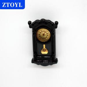 [COD] ZTOYL บ้านตุ๊กตานาฬิกาแขวนผนังแบบวินเทจโมเดลจิ๋วเคลื่อนย้ายได้อุปกรณ์เสริมในห้องนั่งเล่นของบ้านตุ๊กตาของเล่นสำหรับเด็ก