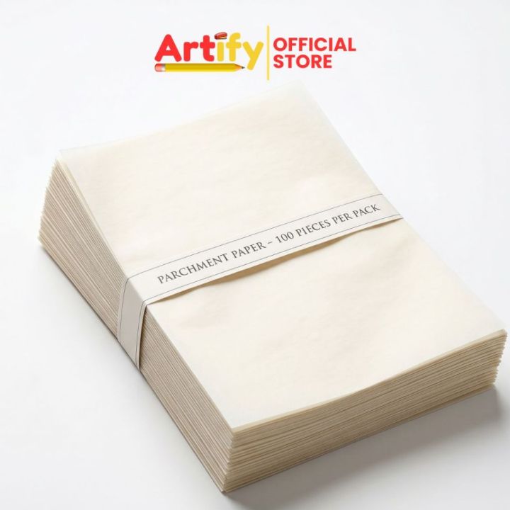 Premium Parchment Paper (100 Pcs/Pack) A4 & Letter Size for Certificates & Diplomas