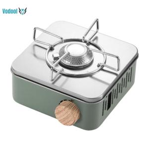 Camping Cassette Stove with Storage Bag Outdoor Gas Burner Multi-Purpose Picnic Cooking Stove for Hot Pot Grilling BBQ [Vodool Official Center]