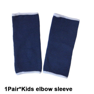 1 Pair Kids Elbow Brace Knit Compression Elbow Sleeve Brace Gym Arm Sleeve Elbow Support for Boys and Girls Teen Weight Lifting Sports