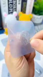 Cangkuk Pelekat✨透明无痕粘胶挂钩 Transparent Adhesive Hook 强力防水免打孔免钉厨房浴室门后墙壁衣帽收纳挂钩 Self Adhesive Wall Hook