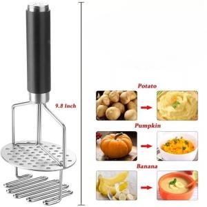 ที่บดมันฝรั่ง สแตนเลส ที่บดฟักทองสุก ทีบดอาหารเหลว