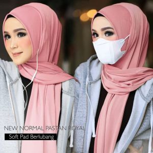 Pashmina Pastan New Normal Kerudung Instan Wanita Muslim Kekinian Terbaru