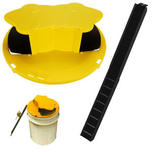 Mouse Rat Trap Reusable Plastic Cover Is Automatically Reset Flip Mouse Trap With Bucket Safe And Nontoxic Indoor Kitchen Mice Killer