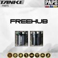 TANKE PARTS BEARING, ADAPTOR AND FREEHUB FOR TANKE HUBS. 