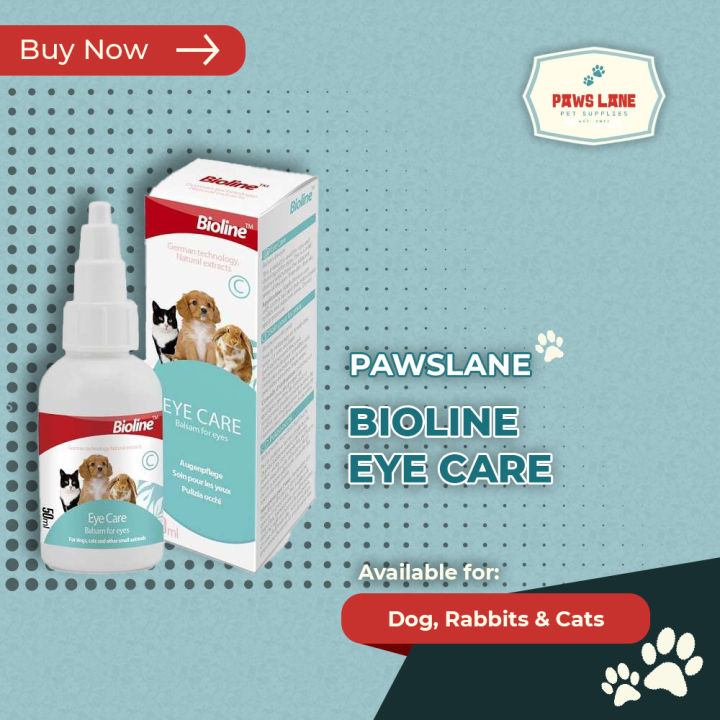 Bioline Eye Care for Dogs, Cats and Rabbits (50ml) Lazada PH