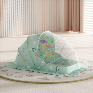 Màn chụp cho bé gấp gọn KidsWorld hình thú mùng chụp cho bé chống muỗi côn trùng màn chụp tự bung màn chụp gấp gọn dùng cho giường nôi cũi