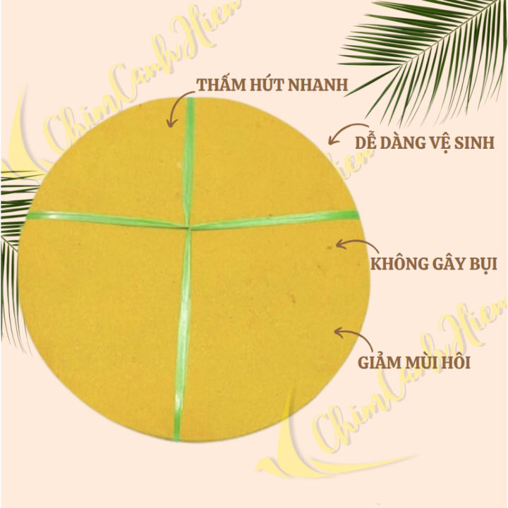 Giấy tròn lót lồng lót phân chim đủ size, kích cỡ dễ dàng vệ sinh lồng ...