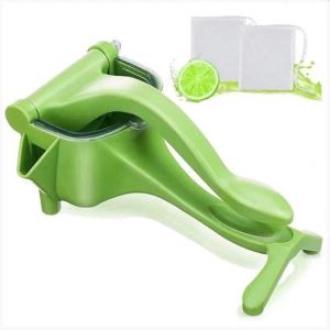 Plastic Green Manual Fruit Hand Press Citrus Extractor Machine Manual Squeezer Juice Mixer