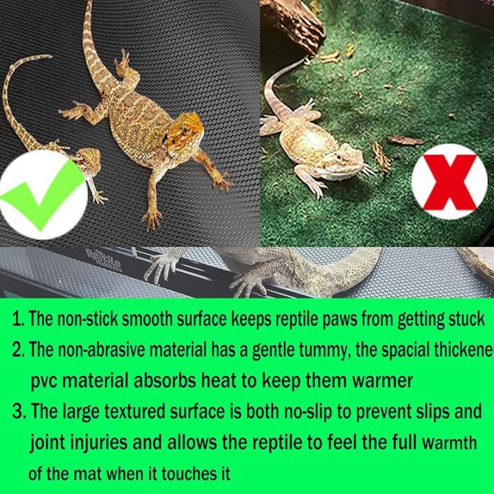 【AJL】-Large Reptile Carpet, Reptile Mat, Bearded Dragon, Leopard Gecko  Substrate, Bearded Dragon Tank Flooring, Lazada PH
