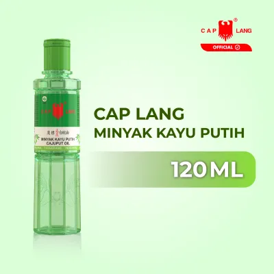 Minyak Kayu Putih Cap Lang 120ml - Memberikan rasa hangat Meringankan Sakit Perut Perut Kembung dan Rasa Mual