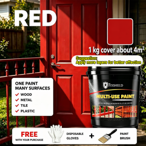 Multi Purpose Anti-Rust Protection Coating Prevent Mold Waterproof Remover Anti-Rust Paint Conversion Anti -Corrosion Conversion Renovation Coating cat anti karat Rust Converter Water Based Metallic Paint
