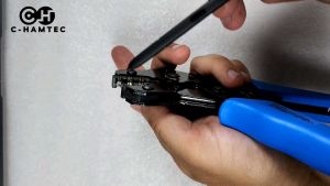 SN-48B คีมย้ำหางปลาเปลือย 0.5-1.5SQ.MM. สำหรับหางปลาแบบเปลือย ขนาด 2.8 / 4.8 / 6.3