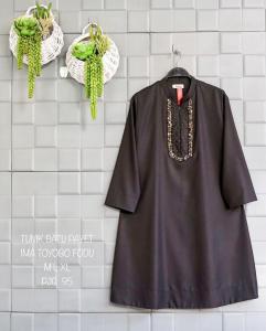 Tunik wanita pesta mewah terbaru kekinian batu payet busui katun toyobo fodu premium brand kamari