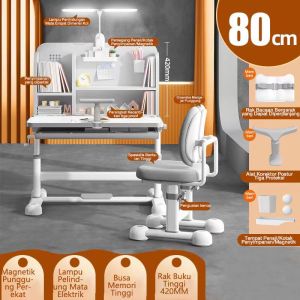 meja belajar anak/meja belajar anak tk/meja belajar aesthetic/120cm Meja Tulis Minimalis  Meja Kerja Meja anak-anak Meja kamar tidur 70 dan 80cm Meja Kursi Sekolah Meja Tulis Anak Portable