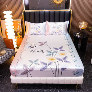 SUNLIGHT HOME Ice Cooling BedsheetsMulti Patterned Bed SheetsComfortable Mattress Protector Mattress Cover(No Pillow Case)