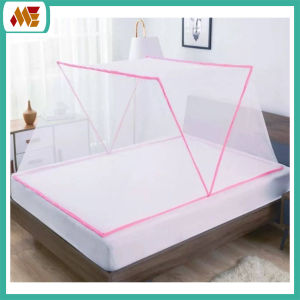 Adult/Kid/Baby | Mosquito Net Portable | Students Dormitory | Bottomless Mosquito Cover | Folding Bed Net | Mosquito Net Foldable | Standable quick open Mosquito Net | Multiple Sizes Available | (Color : Pink Mosquito Net)