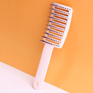 ✅SG Ready Stocks✅ JOMO Rib Bone Hair Massage Comb Curved Scalp Massage Comb Detangle Hair Styling Comb Hair Volumizing