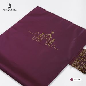Mukena Sajadah Althafunissa | Set Travel Prayer Dusty Pink