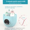 High-capacity Baby Bottle Sterilizer Electric Sterilizer & Milk Warmer Smart Baby Feeding Bottle Drying. 