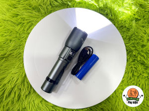 Đèn pin siêu sáng 3 chế độ | Đèn pin dung lượng khỏe 3000mA