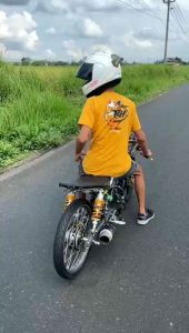 Knalpot dpj Black series Supra X C70 Revo fi Jupiter z Vega z