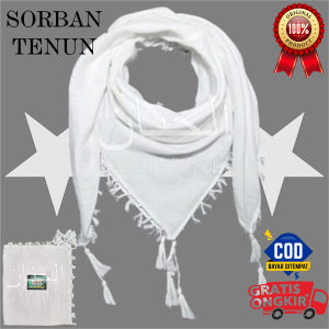 ALHANAN SORBAN HAJI ARRABANI RONCE POLOS SURBAN ARAB BERKUALITAS