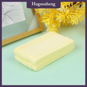 [huguosheng] 12pcs ฟองน้ำใบหน้าพัฟล้างหน้าอัดทำความสะอาด Stick Cleansing Pad ผิว