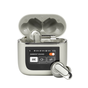 VAORLO Original Smart Earphones LCD Touch Screen Wireless Headphone Active Noise Cancel Headset HiFi Stereo Music With HD Microphone For All Smartphone