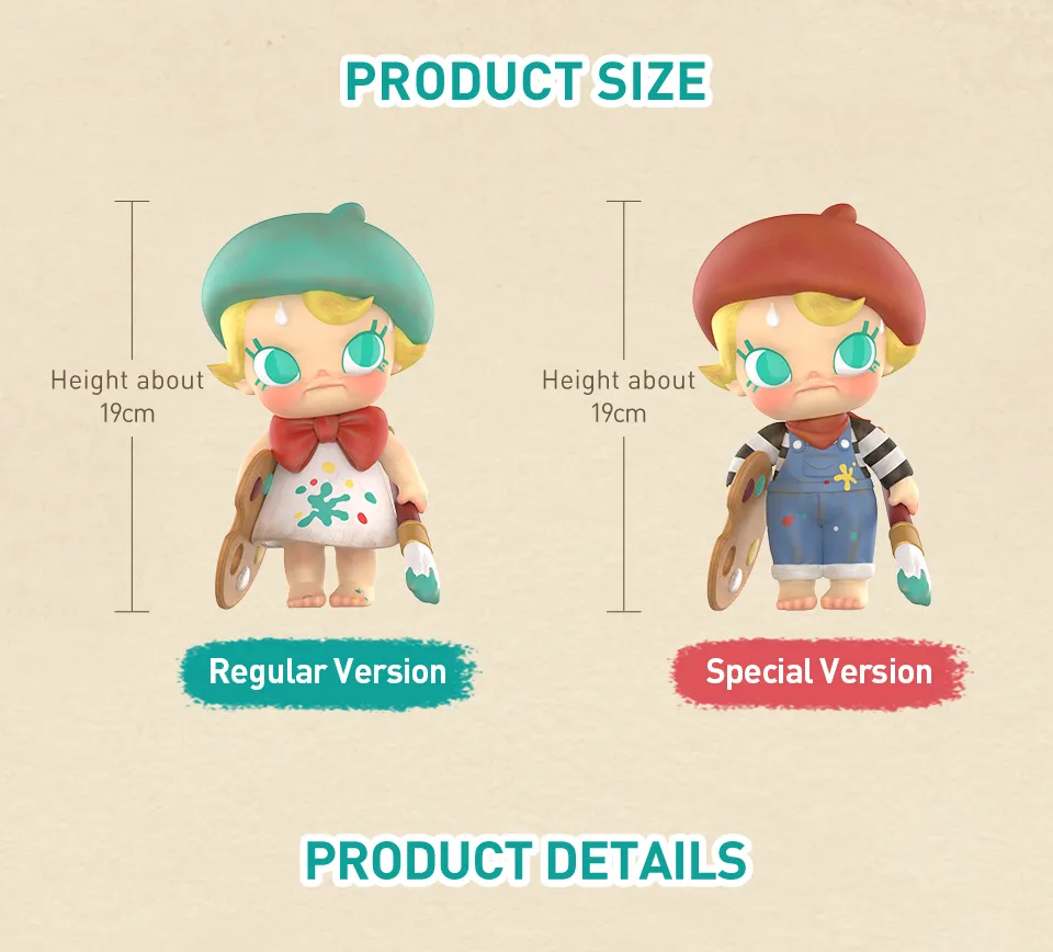 POP MART Baby Molly Future Painter Figurine | Lazada Singapore