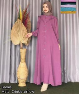 GAMIS CRINGKEL AIRFLOW IMPORT / GAMIS VIRAL 2024 / DRESS POLOS WANITA KEKINIAN / DRESS SIMPLE TAPI ELEGAN
