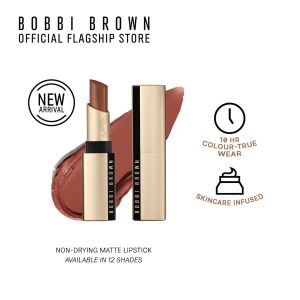 Bobbi Brown Luxe Matte Lipstick | Non-Drying Hydration Skincare-Infused Comfort 10 Hour Colour-True Wear
