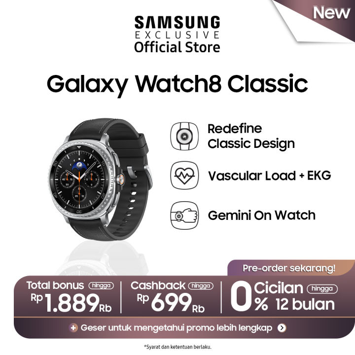Trade In] Samsung Galaxy Watch8 Classic 46mm Black Bluetooth