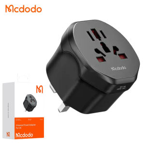 Mcdodo CP 454 Mobile Travel Charger 2500W 8 Sockets (US EU AU UK CNX2) AC Converter Universal Multi Travel Charger Fo