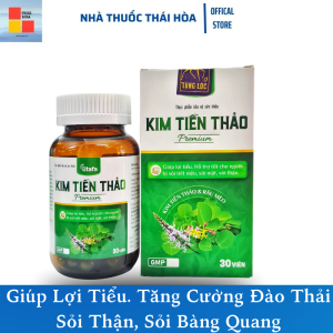 Kim Tiền Thảo Râu Mèo. Hổ Trợ Lợi Tiểu. Tăng Cường Đào Thải Sỏi Thận Sỏi Bàng Quang. Hộp 30 Viên