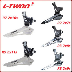 LTWOO Road Bike R9/R7/R5/R3/R2 2x11/10/9/8/7 Speed Brazed-on Clamp Ring Front Derailleurs 2 Speed Compatible for Shimano 11s 10s 9s 8s 7s