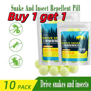 【Buy 1 get 1】20Pcs Snake killer Snake Repellent pills plant Yard Powerful Away Repellent ant killer Camping Fishing/Rat repellent