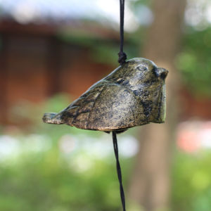 Mini Bird Animal Cast Iron Wind Chime Scenic Area Tourist Area Metal Hanging Pendant Vintage Ironware Wind Chimes Lucky Charm 2025