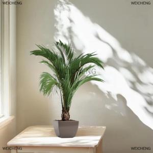 [COD] WEICHENG สติกเกอร์ติดผนังศิลปะกระถางต้นไม้จำลองสำหรับตกแต่งห้องนอนห้องนั่งเล่น