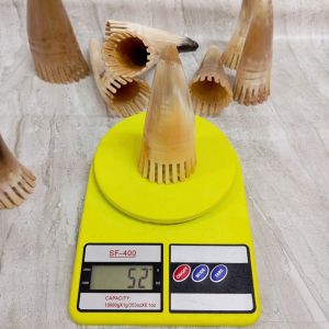 {Đủ Size} LƯỢC SỪNG TRÂU ỐNG DÀI MASSAGE ẤN HUYỆT GỘI ĐẦU SINH DƯỠNG