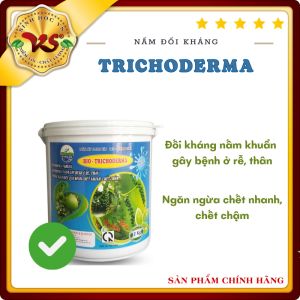 Nấm Đối Kháng TRICHODERMA - Loại Bột Hòa Tan Xô 2Kg