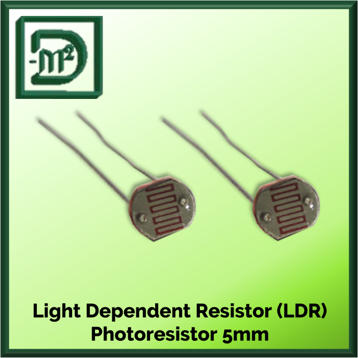 Ldr Reesistor Light Dependent Resistor LDR Photoresistor 5mm (2pcs) | Lazada PH