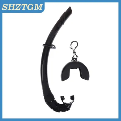 SHZTGM Silicone có thể gập lại lặn Ống thở ống với lưu trữ trường hợp unisex cuộn lên Ống Thở bơi ướt ống thở với treo khóa